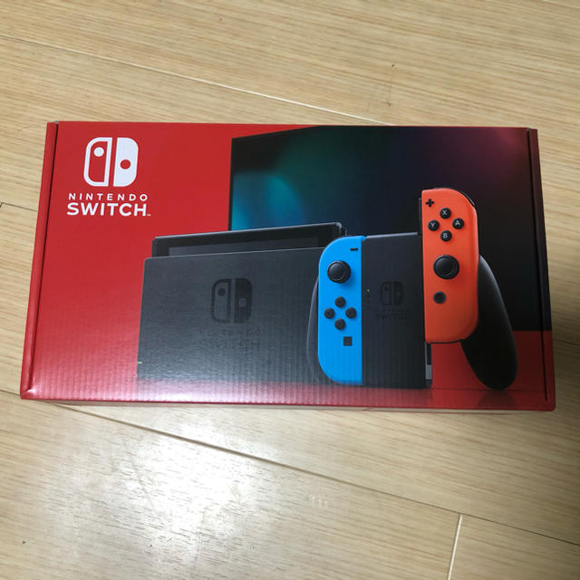 家庭用ゲーム機本体【新品未使用品】任天堂　新型　switch ネオン　本体