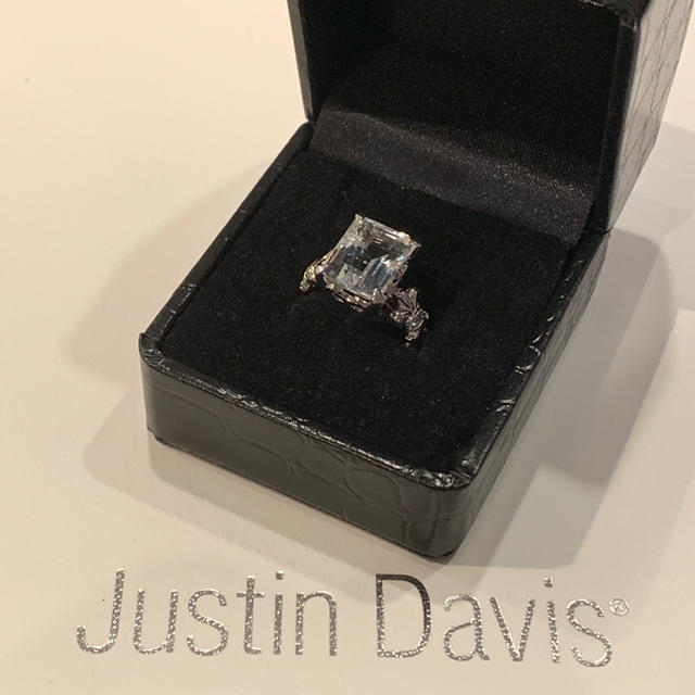 Justin Davis(ジャスティンデイビス)のK18◆新品◆JUSTIN DAVIS◆スクエアリング◆9号◆20万円◆希少◆ レディースのアクセサリー(リング(指輪))の商品写真