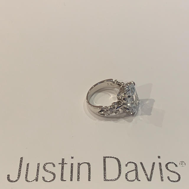 Justin Davis(ジャスティンデイビス)のK18◆新品◆JUSTIN DAVIS◆スクエアリング◆9号◆20万円◆希少◆ レディースのアクセサリー(リング(指輪))の商品写真