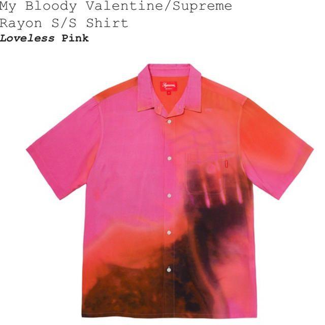 送料込み M My Bloody Valentine Rayon Shirt