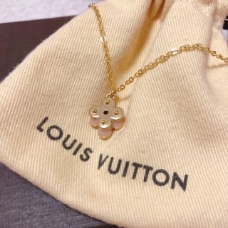 ルイヴィトン(LOUIS VUITTON)のLOUISVUITTON ネックレス ペンダントトップ 正規品(ネックレス)