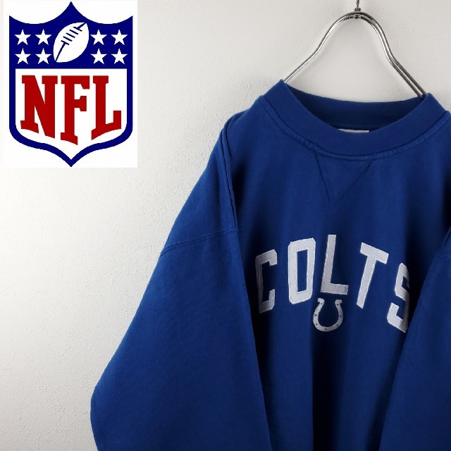 レア NFLチーム  COLTS スウェット ビックサイズ くすみカラー メンズのトップス(スウェット)の商品写真