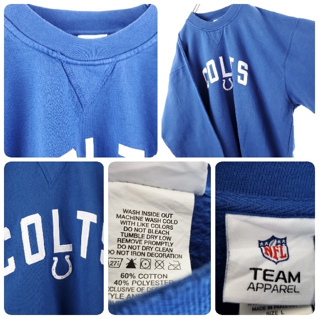 レア NFLチーム  COLTS スウェット ビックサイズ くすみカラー メンズのトップス(スウェット)の商品写真