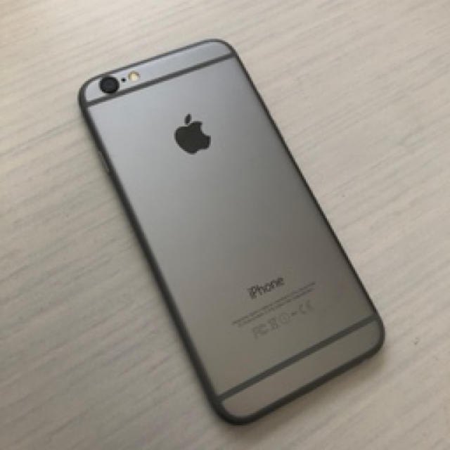 値下げ！iPhone 6 Space Gray 16 GB SIMフリー