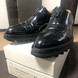 プラダ(PRADA)のPRADA 13aw センタージップ シャークソール シューズ UK8(ドレス/ビジネス)