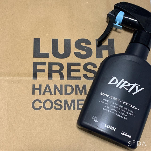 LUSH(ラッシュ)のLUSH ボディスプレー　dirty しょこ様専用 コスメ/美容の香水(ユニセックス)の商品写真