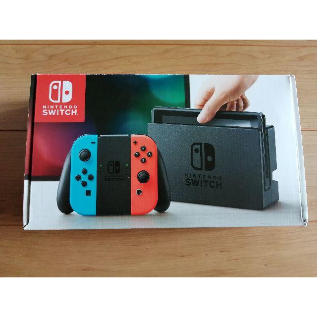 Nintendo Switch - switch スイッチ 本体 ネオンブルー 中古の通販 by 彩's shop｜ニンテンドースイッチならラクマ