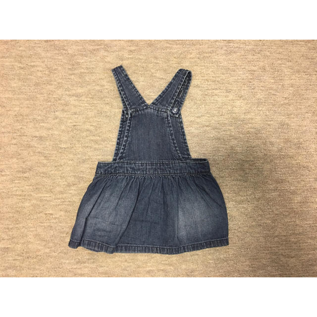 babyGAP(ベビーギャップ)のbaby gap ＊デニムジャンパースカート キッズ/ベビー/マタニティのベビー服(~85cm)(ワンピース)の商品写真