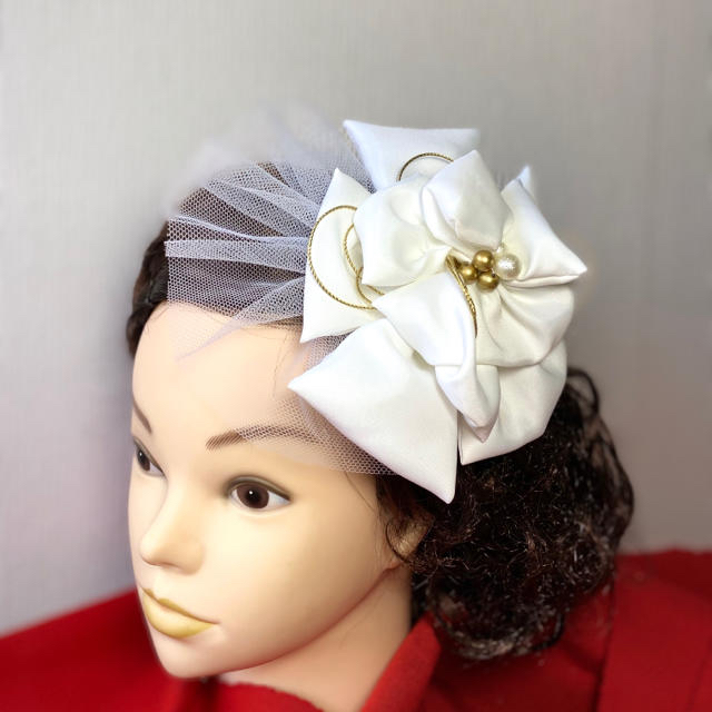 白無垢髪飾り 和装髪飾り 和装ヘッドドレス カクテルハット ベールの通販 By Renge S Shop ラクマ 白無垢髪飾り 和装髪飾り 和装ヘッドドレス カクテルハット ベールの通販 By Renge S Shop ラクマ