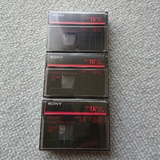 ソニー(SONY)のSONY デジタルビデオカメラテープ 3本(ビデオカメラ)