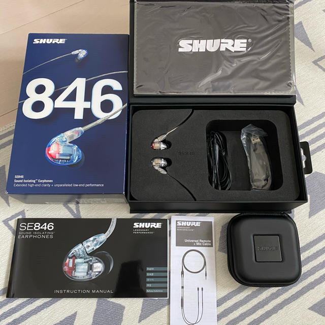 SHURE SE846-CL 極美品 楽器のDTM/DAW(その他)の商品写真