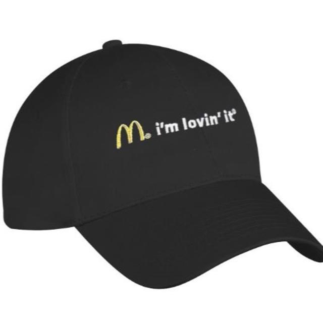 マクドナルド(マクドナルド)のマクドナルド i'm Lovin it Cap Black 新品 メンズの帽子(キャップ)の商品写真