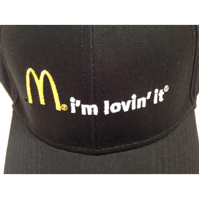 マクドナルド(マクドナルド)のマクドナルド i'm Lovin it Cap Black 新品 メンズの帽子(キャップ)の商品写真