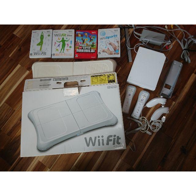 Nintendo Wii本体 ソフト バランスボードセット
