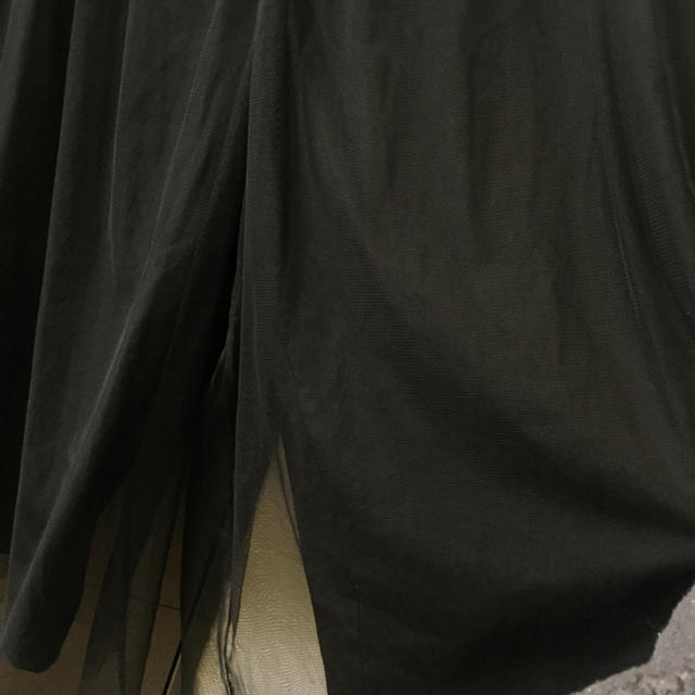 FELISSIMO(フェリシモ)のチュールスカート風 ロングパンツ 大きいサイズ レディースのパンツ(その他)の商品写真