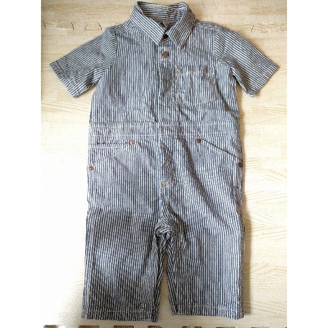 babyGAP(ベビーギャップ)のベビーギャップ◇デニムオーバーオール キッズ/ベビー/マタニティのベビー服(~85cm)(カバーオール)の商品写真