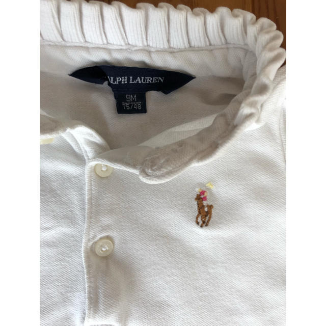 Ralph Lauren(ラルフローレン)のラルフローレン　ポロシャツ　女の子　75 キッズ/ベビー/マタニティのベビー服(~85cm)(Ｔシャツ)の商品写真