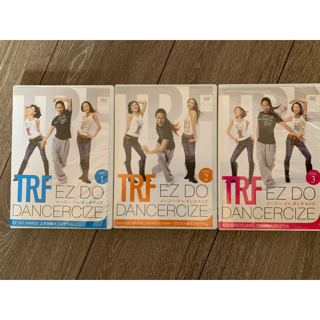 TRF イージー・ドゥ・ダンササイズ 3枚セット 国内正規品 TRF EZ DO DANCERCIZE Discs DVD　ダイエット・エクササイズ　　「海外直輸入USED」