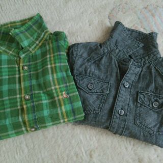 ベビーギャップ(babyGAP)のbabygapシャツ２枚set♡(ブラウス)