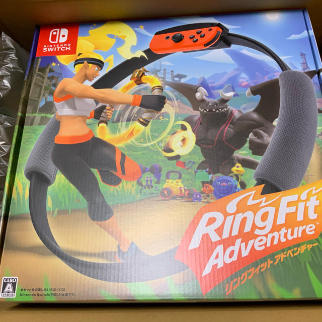 Nintendo リングフィットアドベンチャー 新品未使用 リングフィット ...