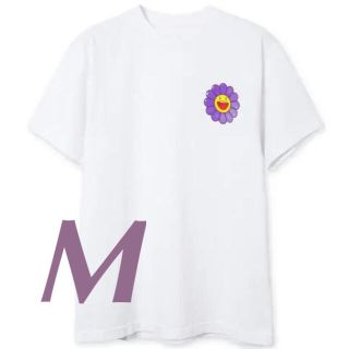 シュプリーム(Supreme)の【新品】J Balvin x 村上隆 Morado Flower Tee 白 M(Tシャツ/カットソー(半袖/袖なし))