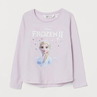 エイチアンドエム(H&M)のH&M アナと雪の女王2 ロングTシャツ エルサ 新品 (Tシャツ/カットソー)