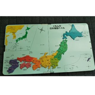 くもんの日本地図パズル(知育玩具)