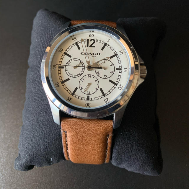 Coach コーチ メンズ 腕時計 パークホワイト サドルブラウンの通販 By そうそう S Shop コーチならラクマ Coach コーチ メンズ 腕時計 パークホワイト サドルブラウンの通販 By そうそう S Shop コーチならラクマ