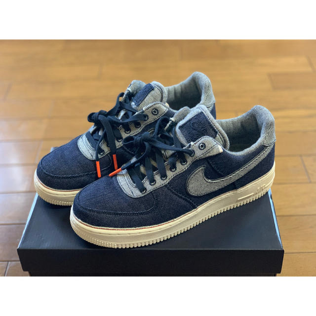 メンズ3 ×1 Denim × Nike Air Force 1 26.5