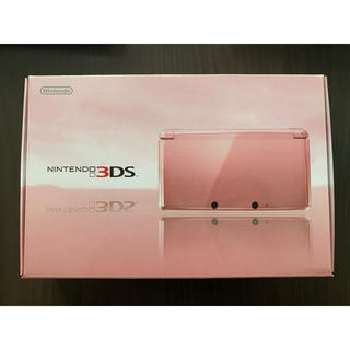 ニンテンドー3DS(ニンテンドー3DS)のピンク♡任天堂♡Nintendo♡3DS本体、充電器セット(携帯用ゲーム機本体)