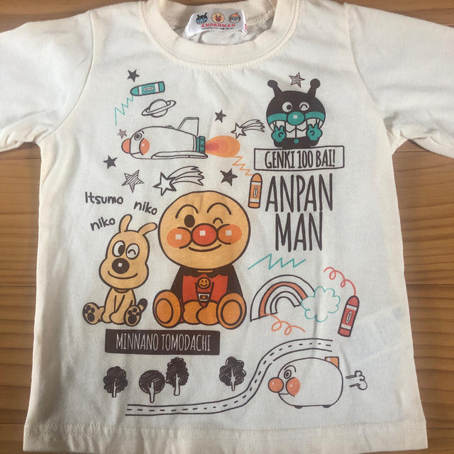 BANDAI(バンダイ)のアンパンマン　長袖Ｔシャツ　サイズ95 キッズ/ベビー/マタニティのキッズ服男の子用(90cm~)(Tシャツ/カットソー)の商品写真