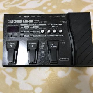 ボス(BOSS)のBOSS ME-25 エレキギターマルチエフェクター　エフェクターボード付き(エフェクター)