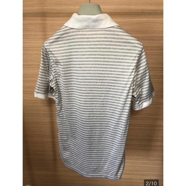 Balenciaga(バレンシアガ)のバレンシアガ BALENCIAGA ボーダー半袖 ポロシャツ size S メンズのトップス(ポロシャツ)の商品写真