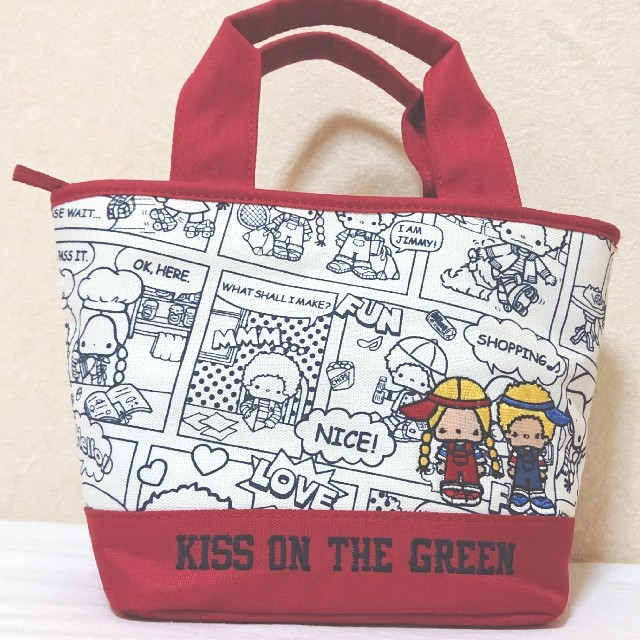 VIVA HEART(ビバハート)のKISS ON THE GREEN ゴルフカートバッグ👜✨美品✨ スポーツ/アウトドアのゴルフ(その他)の商品写真