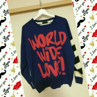 ワールドワイドラブ(WORLD WIDE LOVE!)のWORLD WIDE LOVE!ニット(ニット/セーター)