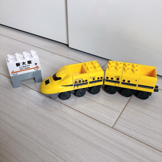 BANDAI(バンダイ)のブロックラボ⭐︎923系ドクターイエロー キッズ/ベビー/マタニティのおもちゃ(電車のおもちゃ/車)の商品写真