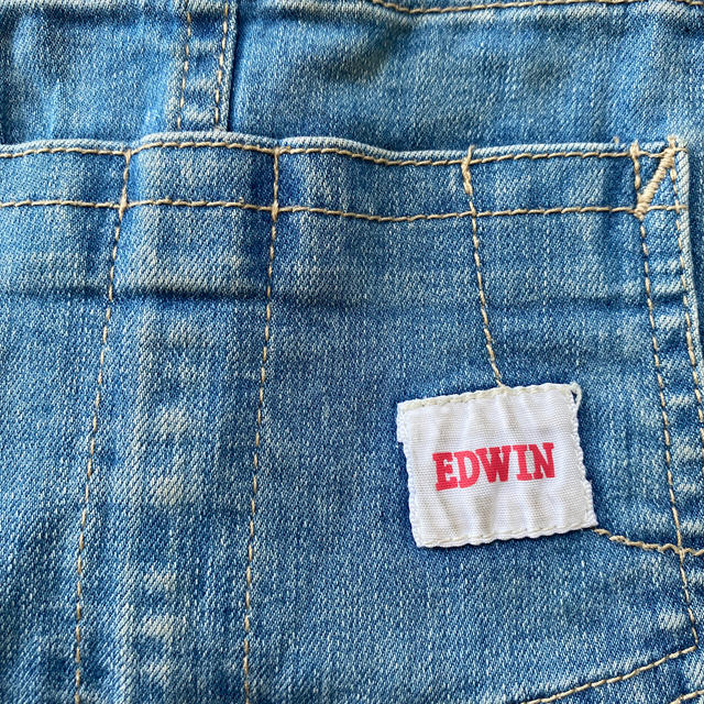 EDWIN(エドウィン)の❁︎EDWIN❁︎デニムワンピース キッズ/ベビー/マタニティのキッズ服女の子用(90cm~)(ワンピース)の商品写真