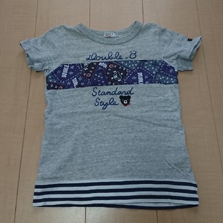 ダブルビー(DOUBLE.B)のミキハウスダブルB☆ペイズリー半袖Tシャツ☆120㎝(Tシャツ/カットソー)