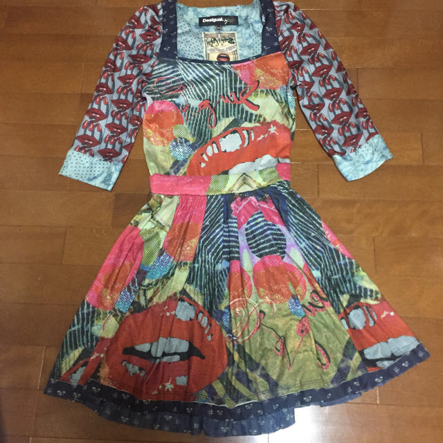 値下げ！Desigual♡ラクロアワンピ