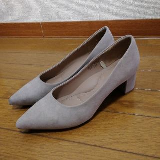 ユニクロ(UNIQLO)のamii様専用　ユニクロ23.0cm　チャンキーヒールパンプス(ハイヒール/パンプス)