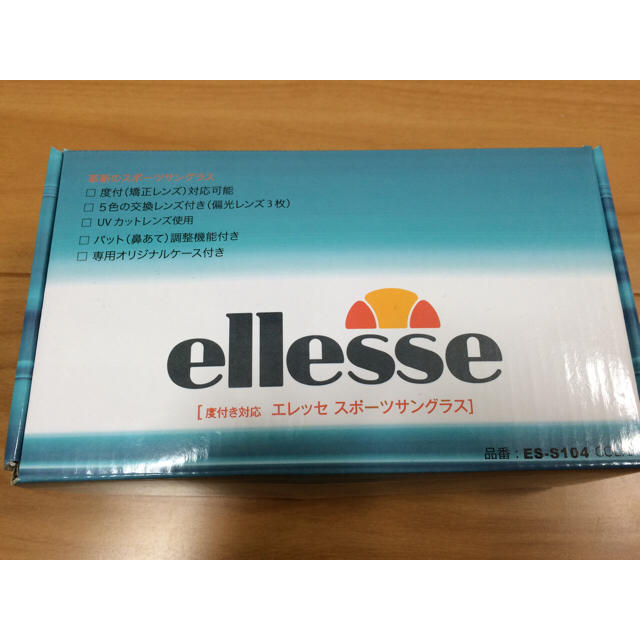 ellesse(エレッセ)のエレッセ スポーツサングラス スポーツ/アウトドアのテニス(その他)の商品写真