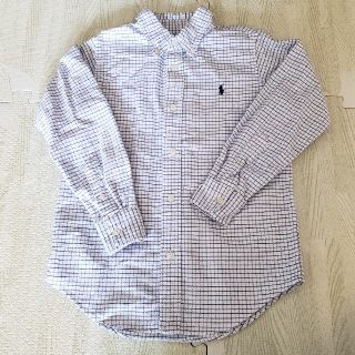 ラルフローレン(Ralph Lauren)のRALPH LAUREN チェック柄シャツ ブルー 6size(ブラウス)