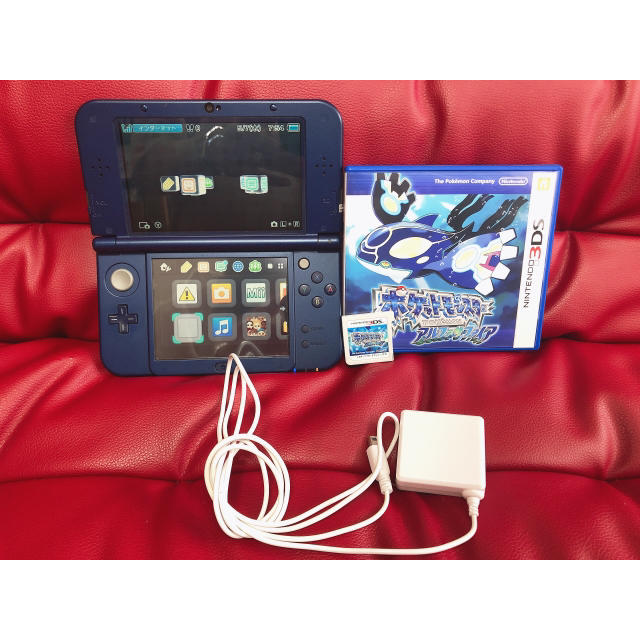 3ds ネイビー 紺 青 ポケットモンスター アルファサファイア 携帯用ゲーム機本体 Www Gruporpf Com Br