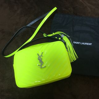 Saint Laurent - 【新品未使用】サンローラン ネオンイエローバッグの