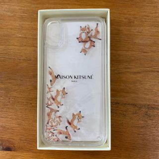 メゾンキツネ(MAISON KITSUNE')のメゾンキツネ　iphoneケース(iPhoneケース)