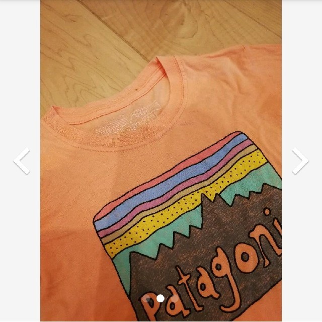 patagonia(パタゴニア)のPatagoniaパタゴニア　ロゴTシャツ キッズ/ベビー/マタニティのキッズ服女の子用(90cm~)(Tシャツ/カットソー)の商品写真