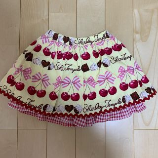 シャーリーテンプル(Shirley Temple)の♡【美品】シャーリーテンプル　チェリーチョコpt キュロット♡(パンツ/スパッツ)