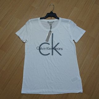 カルバンクライン(Calvin Klein)のMサイズ ホワイト カルバンクライン Tシャツ(Tシャツ(半袖/袖なし))