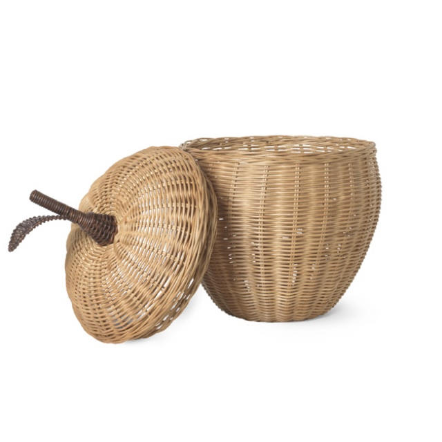 こども ビームス(コドモビームス)のFerm living kids/Apple braided basket キッズ/ベビー/マタニティの寝具/家具(収納/チェスト)の商品写真