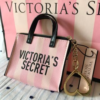 ヴィクトリアズシークレット(Victoria's Secret)のVICTORIAS SECRETヴィクトリアズシークレットチャームバッグ１点物(キーホルダー)